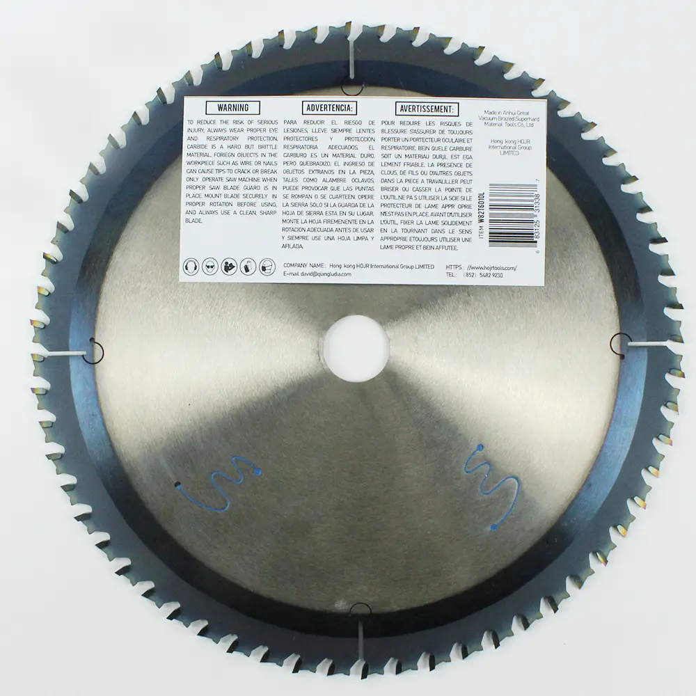 Wood Cutting Circular Saw Blade(With TA coating) 10” 60T General Purpose / Framing Saw Blade Item: W100T6010L-product